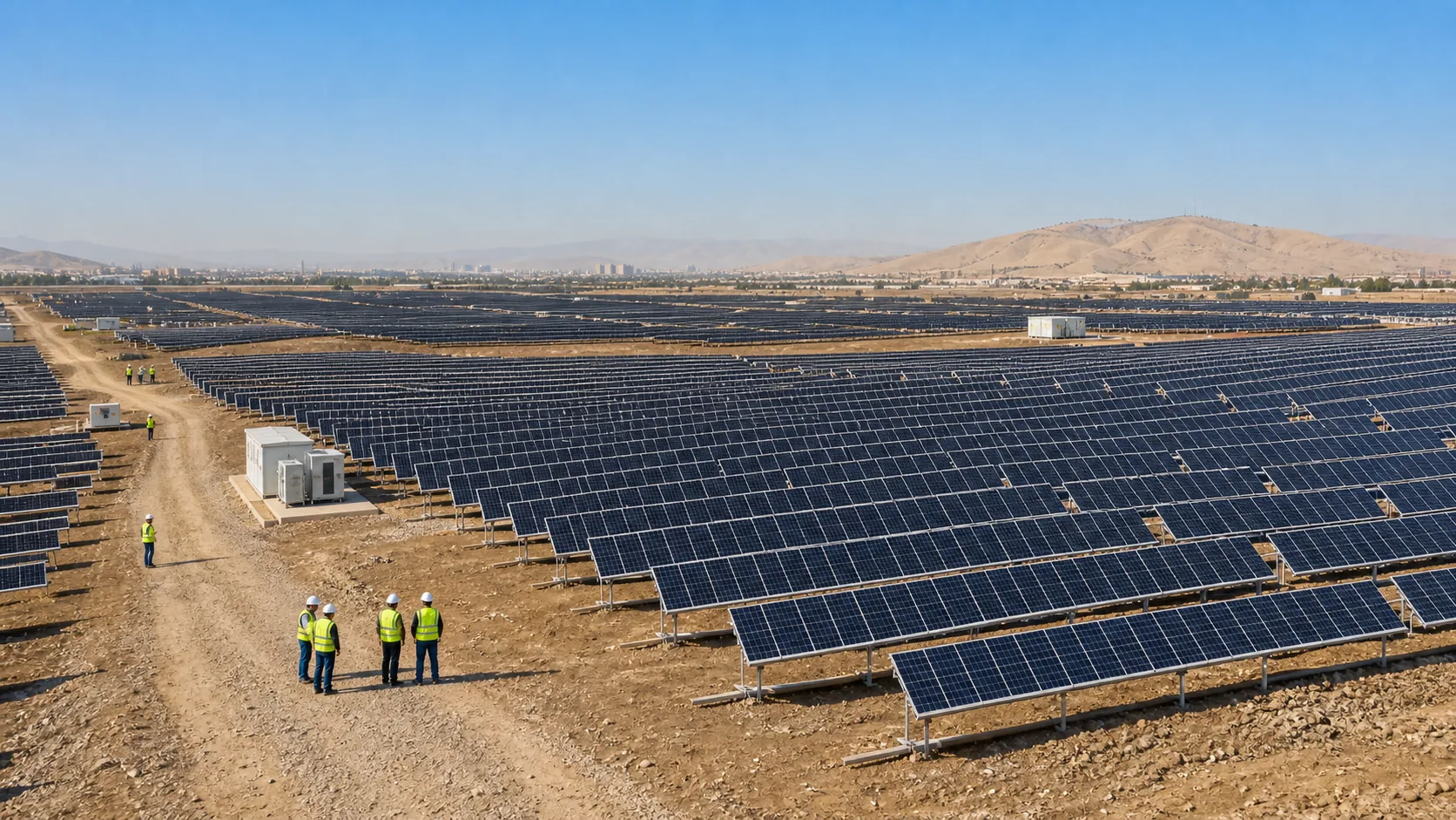 30 MW solar power plant project in Erbil