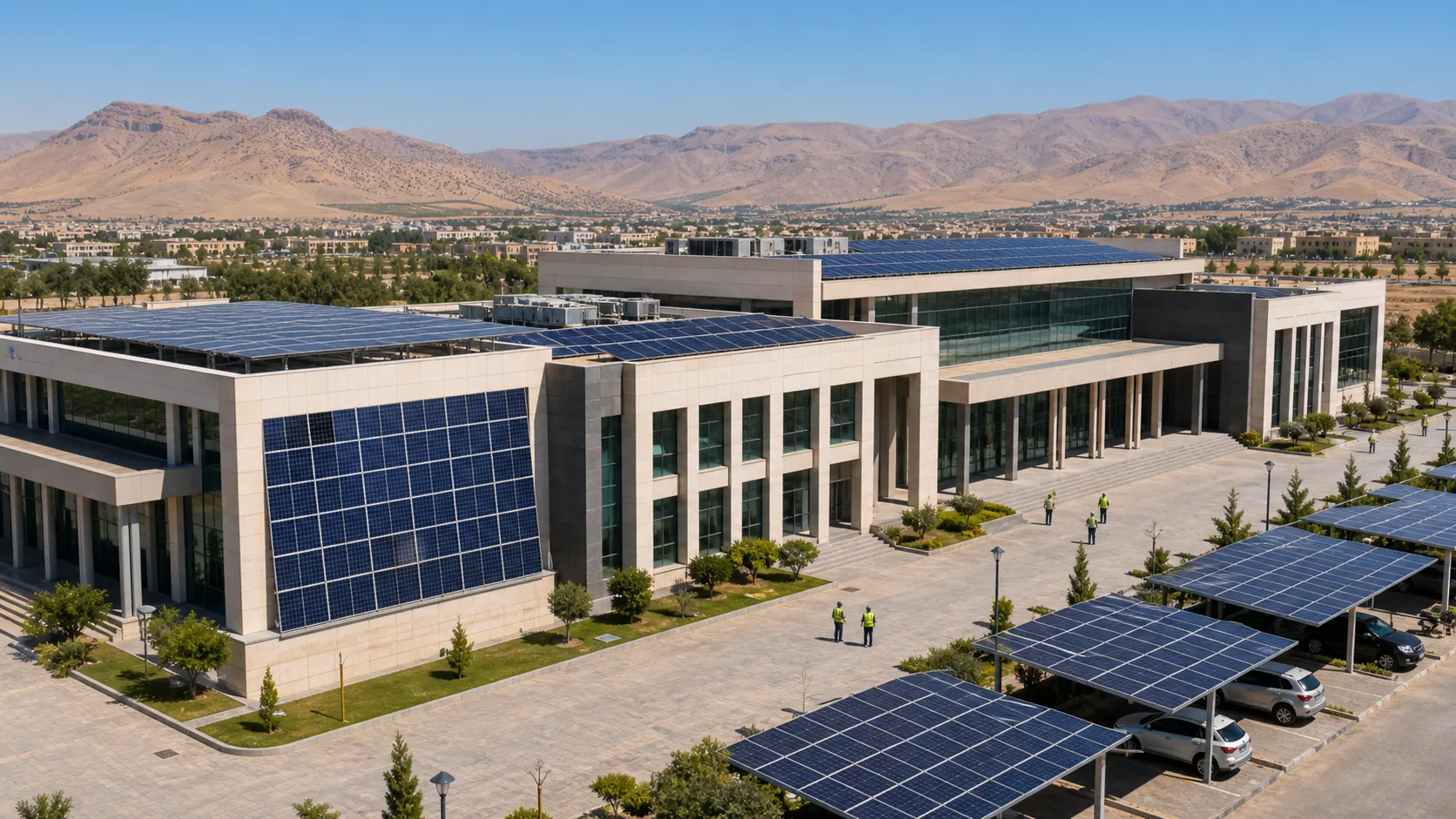 Koya University Green University solar EPC project